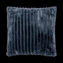 Kussen SOFTY 45 Ribfluweel Pitch black