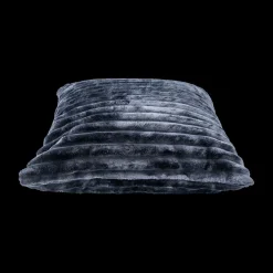 Kussen SOFTY 45 Ribfluweel Pitch black