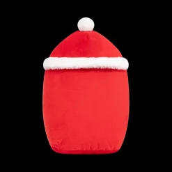 Kussen SQUISHY Kerstman Rood