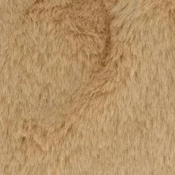 Kussen TYCHA Hart Furry Poly Camel