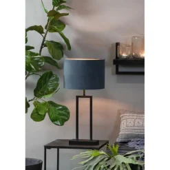 Lampvoet SHIVA L Met. Mat Zwart