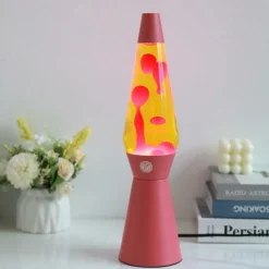 Lavalamp LAVOR Geel/Rood
