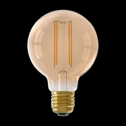 LED Lamp W.FILAM. BOL E27-3.5W Goud