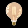 LED Lamp W.FILAM. BOL E27-4.5W Goud