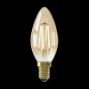 LED Lamp W.FILAM KAARS E14-3.5W Goud