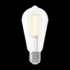 LED Lamp W.FILAM. RUST. E27-3.5W Clear
