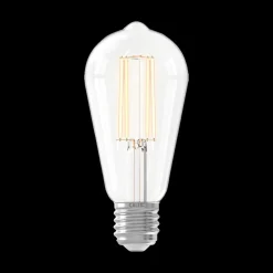 LED Lamp W.FILAM. RUST. E27-3.5W Clear