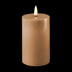 LED-Kaars LYS 7,5 x 12,5 Caramel