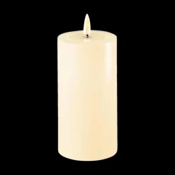 LED-Kaars LYS 7,5 x 15 Cream
