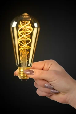 LED-Lamp Filam. E27-5W-Amber