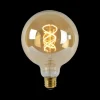 LED-Lamp Globe Ø12,5-E27-5W-Amber