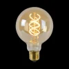 LED-Lamp Globe Ø9,5-E27-5W-Amber
