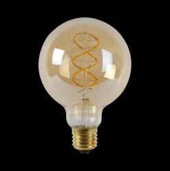 LED-Lamp Globe Ø9,5-E27-5W-Amber