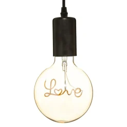 Lichtbron Deco LOVE Hang Amber