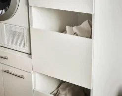 Linnenkast LAUNDRY 3D Wit