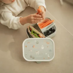 Lunchbox LITTLE FARM Groen