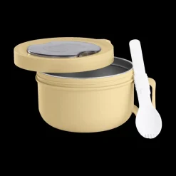 Lunchbox MYLLE Rond M/Lepel Ass.