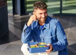 Lunchbox TAKE A Bento L N. Zwart