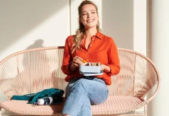 Lunchbox TAKE A Midi Viv. Mauve