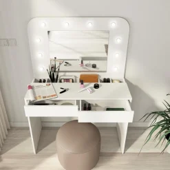 Make-uptafel MARIT Wit