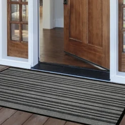 Mat GRATTOI 120 Streep Grijs