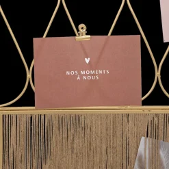 Memorek LINSSE Metaal/Jutte Goud