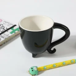 Mok Up&Down BLACK CAT Zwart