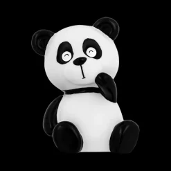 Nachtlampje PANDAI Wit/Zwart