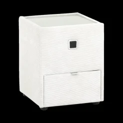 Nachttafel ASTEN Ribfluweel 427/07 Beige