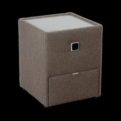 Nachttafel ASTEN Stof 474/08 Bruin