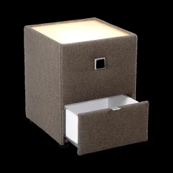 Nachttafel ASTEN Stof 474/08 Bruin