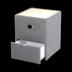 Nachttafel ASTEN Stof 474/19 Grijs