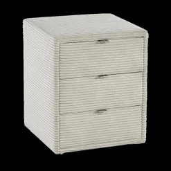 Nachttafel BEST Ribfluweel 426/17 Greige