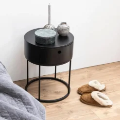 Nachttafel BORG Zwart