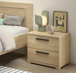 Nachttafel DIEWKE Eik B50