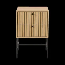 Nachttafel FIEBE 2L Decor Eik B46