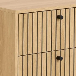 Nachttafel FIEBE 2L Decor Eik B46