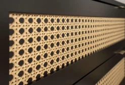 Nachttafel GUDDA Zwart