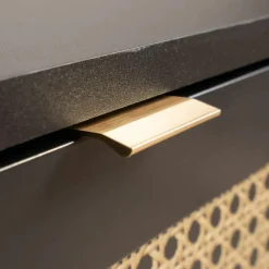 Nachttafel GUDDA Zwart