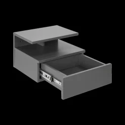 Nachttafel Hangend FREYDIS Grijs