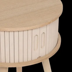 Nachttafel NISIOS Rond Crème