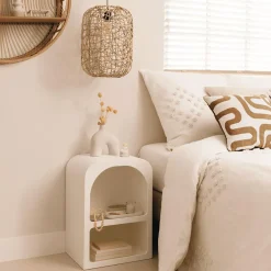 Nachttafel RIXIMA Wit