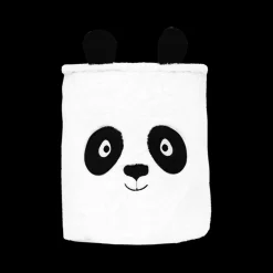 Opbergmand PANDAI Panda Poly Wit/Zwart