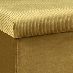 Opbergpouf FLIRAX Rechthoek Oker