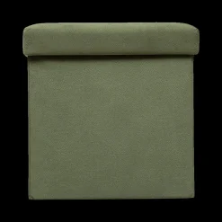 Opbergpouf LILORA Vk. Kaki