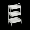Opbergtrolley ILLO 3Niv. Met. Wit