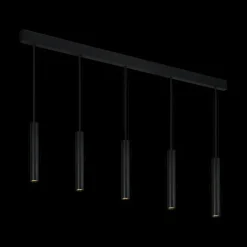 Pendel LOPAL 5Del. Zwart