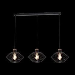 Pendel SHURU 3Del. Lang Zwart/Koper