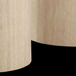 Piedestals LIVA S/2 Rond Travertijnlook