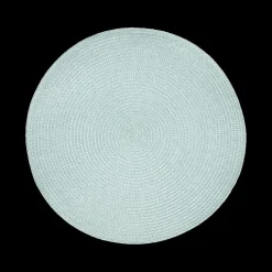 Placemat BRAID Rond Celedon